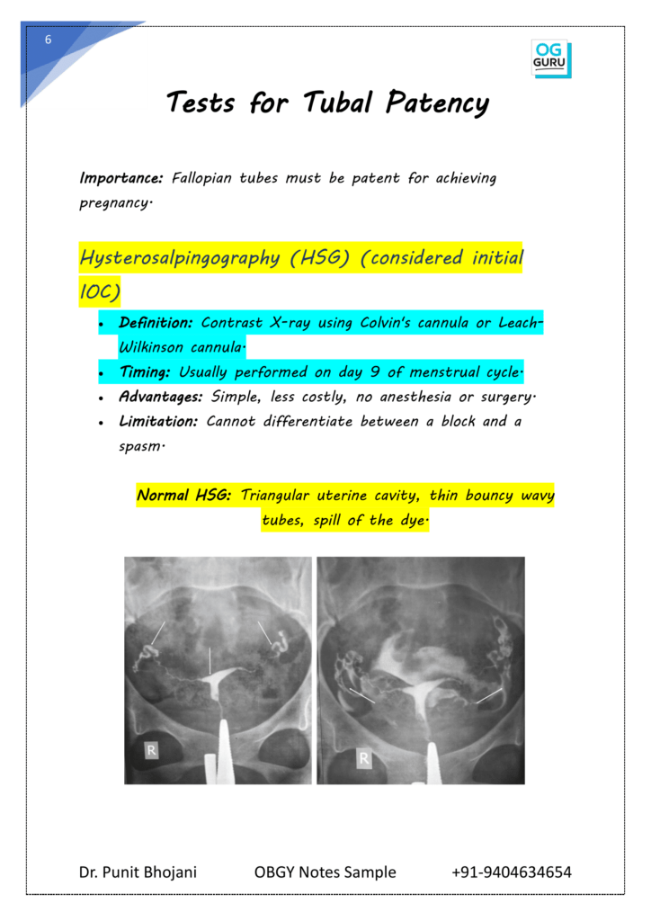 OBGYN Lecture Notes by Dr. Punit Bhojani - Notespaedia